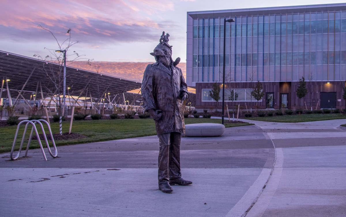 Sculpture The Passenger by Brandon Vickerd